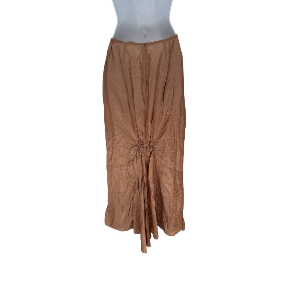 Hanna for La Journee Steampunk Whimsygoth Ruched Crinkle Maxi Skirt Size 1 XS